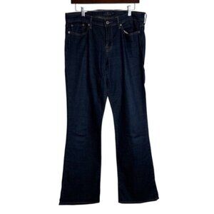 Lucky Brand Dark Blue Flare Jeans Sweet'n Low 12 31R